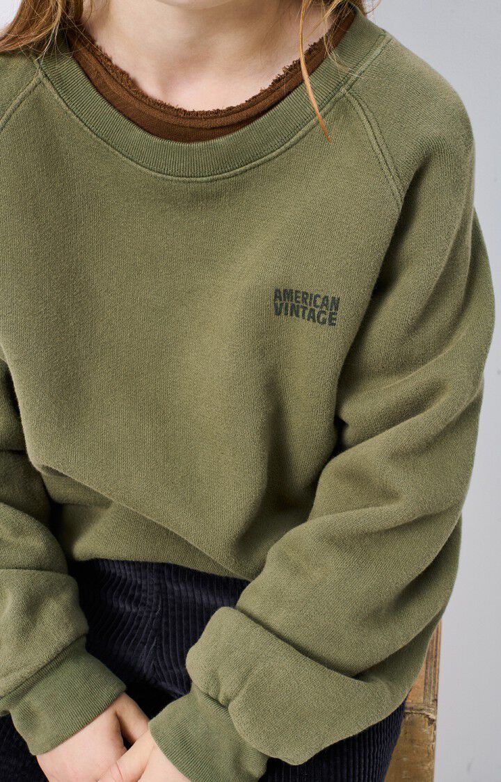 American Vintage - Izubird Sweatshirt Khaki Vintage - Afbeelding 5
