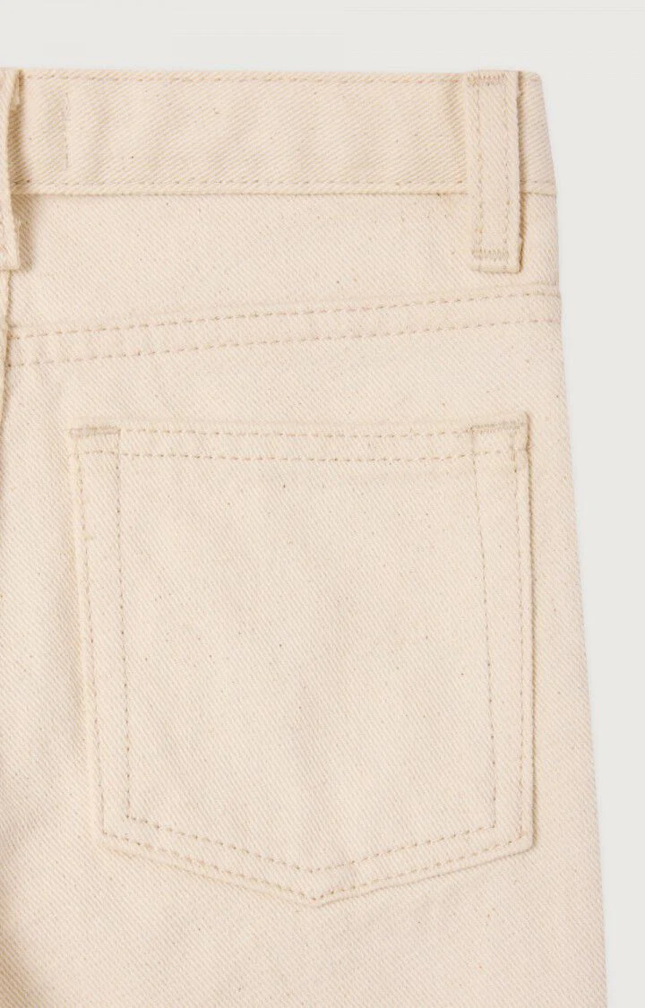 American Vintage - Kids Straight Jeans Snopdog Ecru - Afbeelding 3