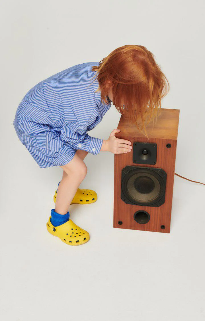 American Vintage - Shirt Zatybay Aqua Stripes - Afbeelding 5