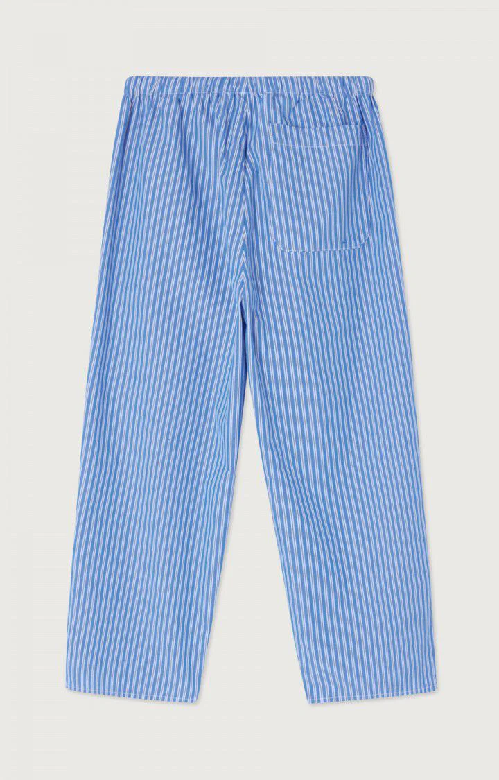 American Vintage - Trousers Zatybay Aqua Stripes - Afbeelding 4