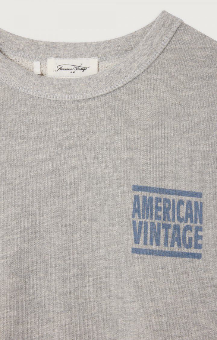 American Vintage - Kindertrui Zofbay Grijs - Afbeelding 8