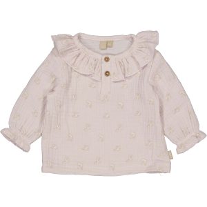 Levv - Newborn Shirt AOP Pink Animal Mara