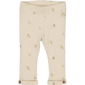 Levv - Newborn Broek Menno AOP Green Sketch