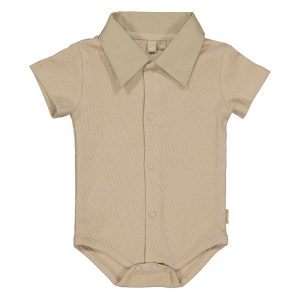 Levv - Newborn Romper Greige Miron