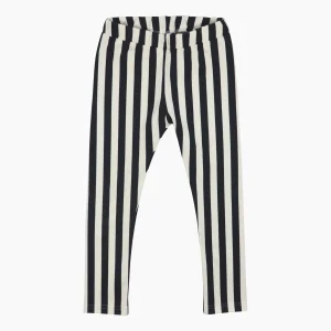 Legging Vertical Black & Cream