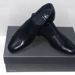 Lido Marinozzi Calf Blu Scuro schoenen, Donker Blauw