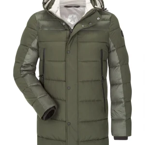 Milestone herenjas Tender, Olijf groen Maat-XXL