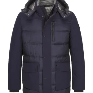 Milestone Hunter winterjas Blauw Maat-56/XXL