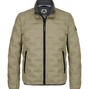 Milestone Salvio Dons Gewatteerde jas Beige Maat-56/XXL.