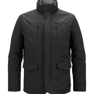 Milestone Preston Jas met ritssluiting Zwart Maat-XXL.