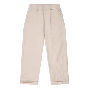 Navy Natural – Mex Pants Almond Mousseline