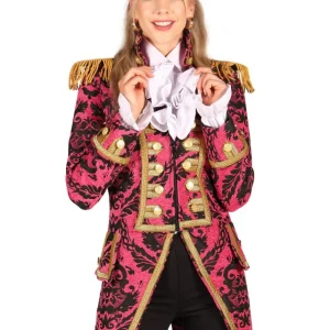 Jas Dames Brokaat Nelson Pink