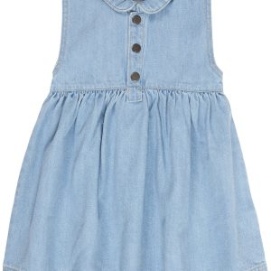 Copenhagen Colors - Organic Denim Jurk met kraag