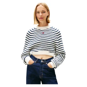 Crop Badge Sweater