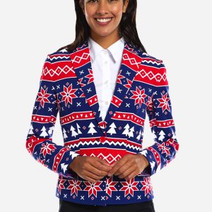 Nordic Noelle Kerst Blazer OP=OP
