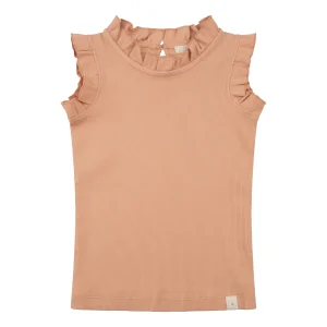 Navy Natural – Ruffle Top Pink Sand