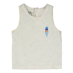 Lötikids - Woven Baby Top Ice Cream