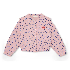 Petit Blush - Bomber Jacket | Candy Hearts AOP