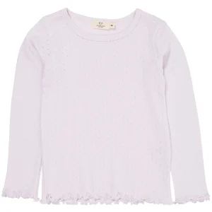 Copenhagen Colors - Summer Pointelle Longsleeve Lavender