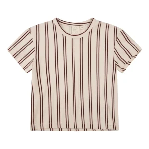 Navy Natural – Sem T-shirt Burgundy Stripe