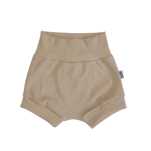 Baby Shorts Rib Beige