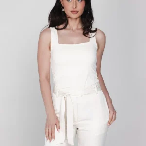 Accentil Gia top | Off-white