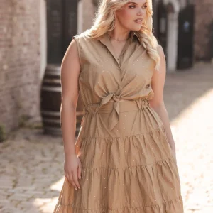 Accentil Robin dress | Sand sparkle