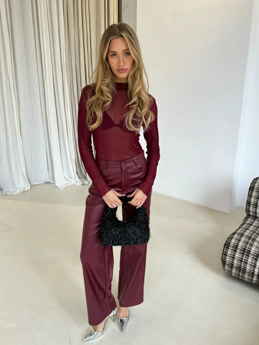 Ambika COCO Bordeaux Top - Afbeelding 3