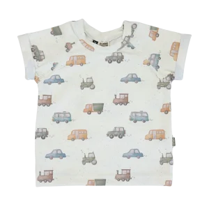 Raglan Baby en Kids Shirt Voertuigen