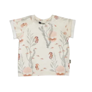 Raglan Baby en Kids Shirt Zeepaardje