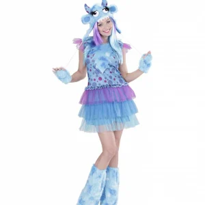 Blauw Monstermeisje Spacegirl