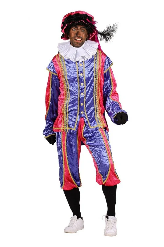 Pietenpak Bilbao met cape Paars-Roze - Afbeelding 6