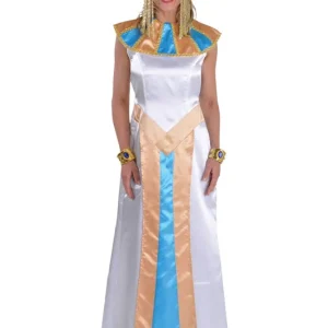 Cleopatra jurk wit luxe