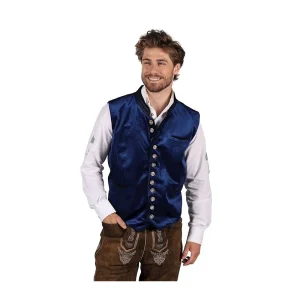 Tiroler Vest Janko Blauw