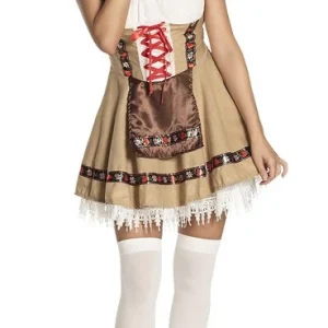 Dirndl Jurk Alpen meisje met petticoat