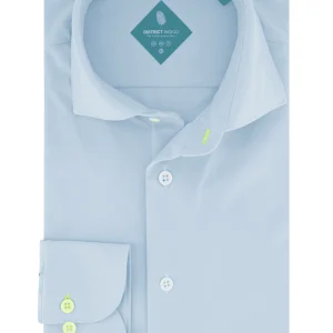 District Indigo Overhemd Performance, Licht Blauw