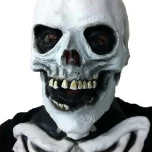 Skull masker met nek