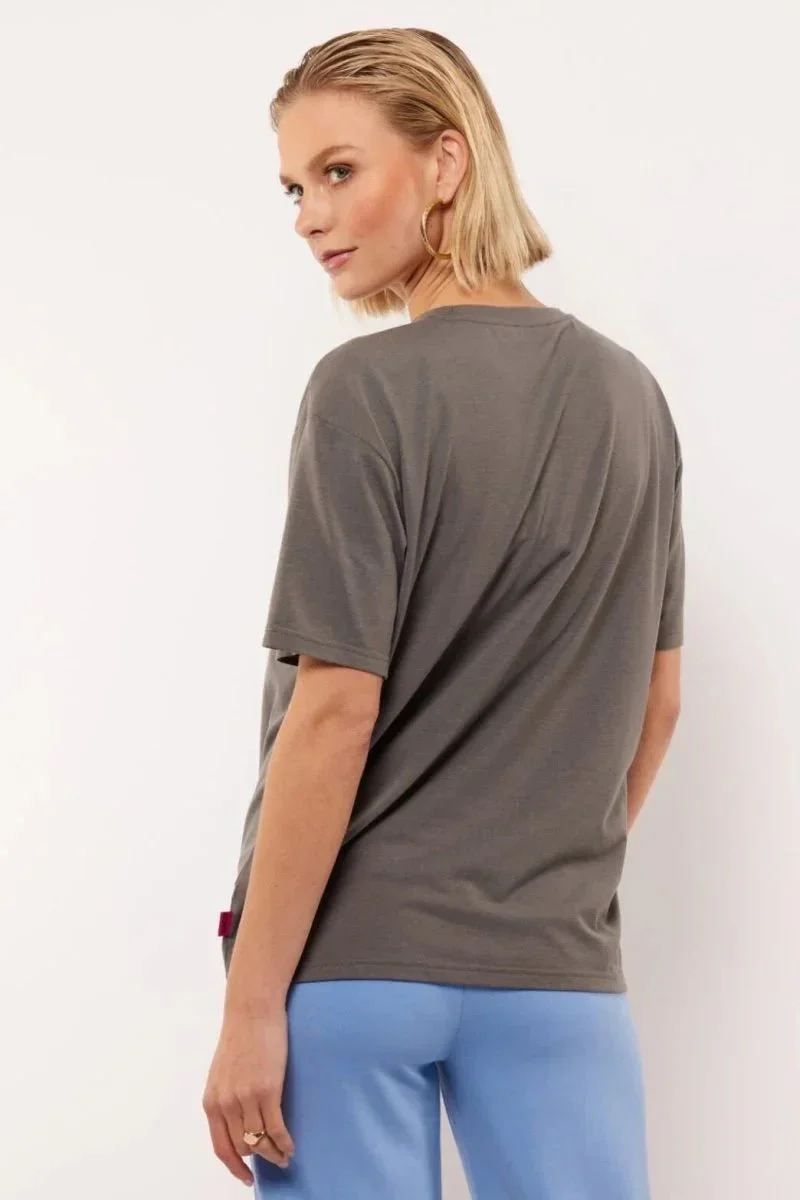 Fluresk Acacia T-shirt Grijs - Afbeelding 3