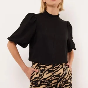 Fluresk Geneva Top Zwart