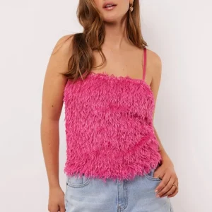 Fluresk Millicent top Roze