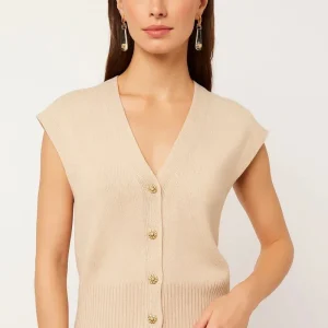 Fluresk Pettal Knitting Gilet