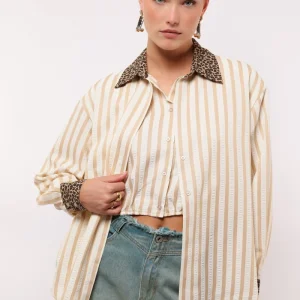 Fluresk Suki Blouse | Nude Oat