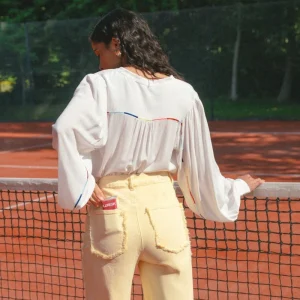 Fluresk Yailin Blouse | Offwhite