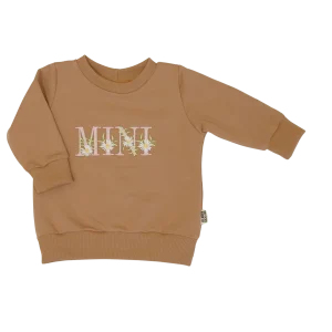 Geborduurde Baby en Kids Sweater Cacao MINI