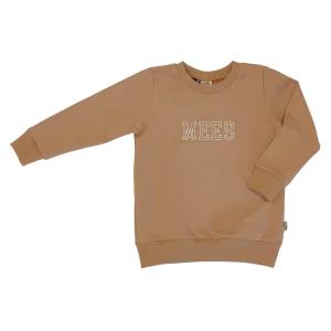 Geborduurde Baby en Kids Sweater Cacao Met Naam College