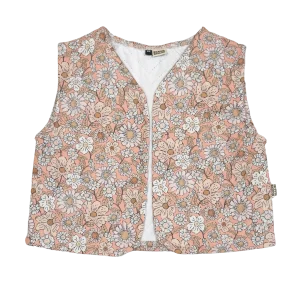 MAMA & MINI - Mini Quilt Gilet Coral Summer Breeze