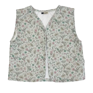MAMA & MINI - Mini Quilt Gilet Gracefull Flower Sage