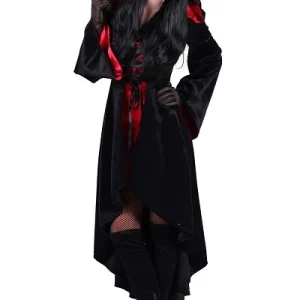 Hallina Duivel Jurk met Capuchon