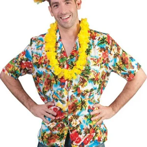 Hawaii Blouse Multi Color Toppers Club Tropicana