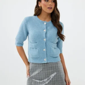 HEYB Paris Cardigan Blauw